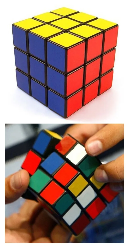 Yapboz Küp Puzzle Zeka Küpü Çuk Gelişim Eğitici Zeka Oyunu Rubik