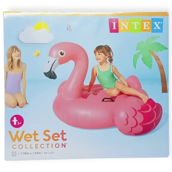 57558 - Intex - Flamıngo Bınıcı - Tutmaclı Ada 178 Cm - 1 Adet