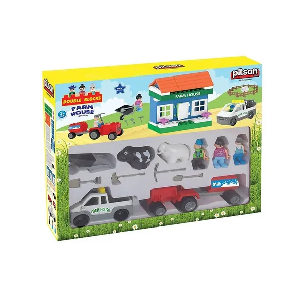 03 615 Double Blks Çiftlik Seti -Pilsan