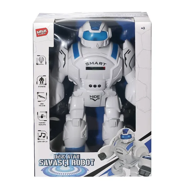 27115 Kumandalı Disk Atan Süper Robot -Birlikt