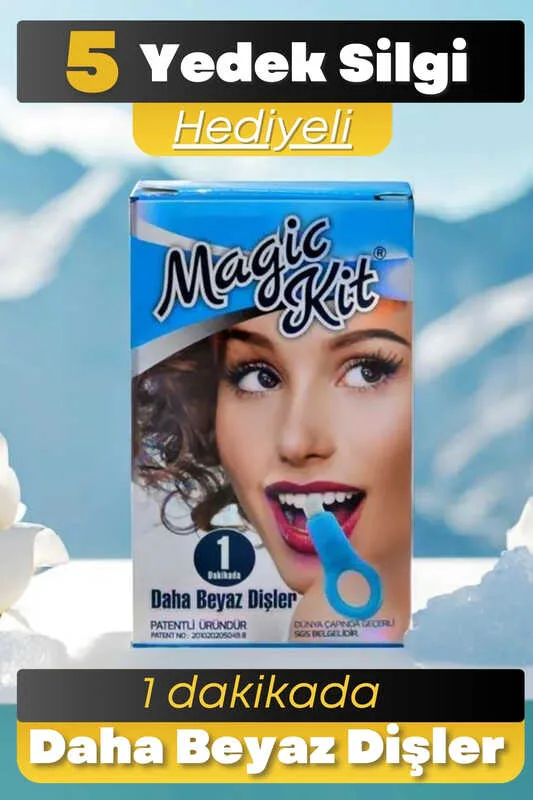 Diş  Siisi 1 Aparatlı + 5 Yedek Süngerli Set 1 Paket