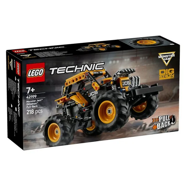 42199 Lego Technic  Jam DIGatron Çek-Bırak 218 parça +7 yaş