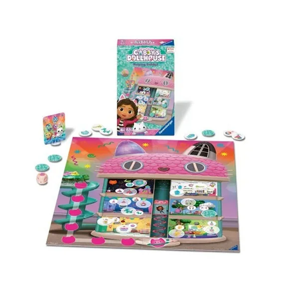 248100 Rensburger - Gabbys Dollhouse - Seyahat Boy Kutu Oyunu