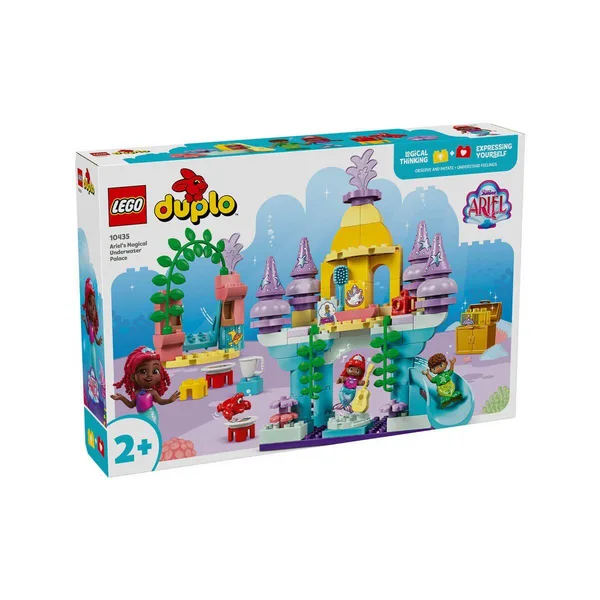 10435 Lego Duplo in Sihirli Su Altı Sarayı 116 parça +2 yaş