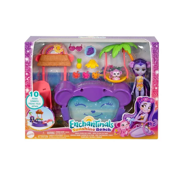 HTW73 Enchantimals Eğlenceli Huz Partisi Oyun Seti