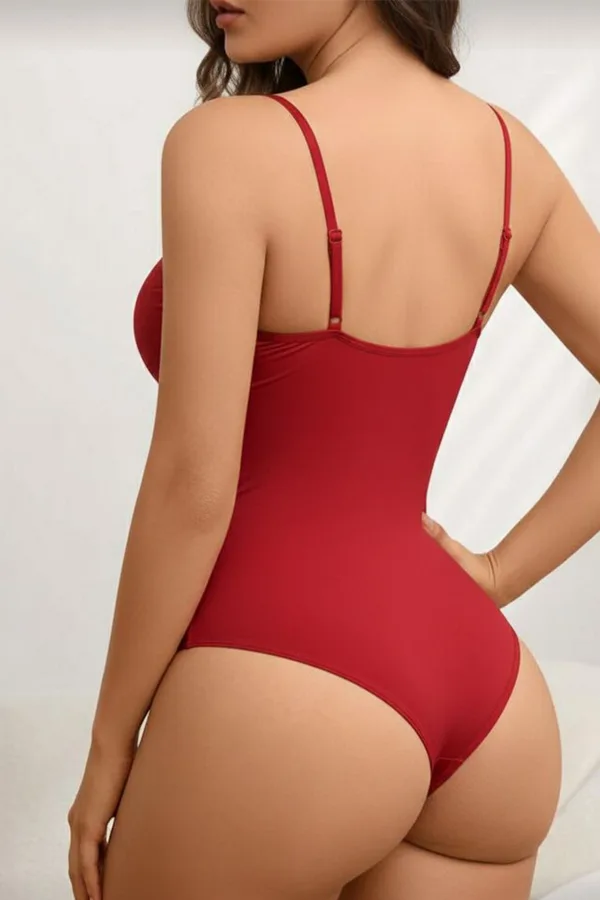 sıkılaştırıcı toparlayıcı zıbın string korse 9052 Kırmızı