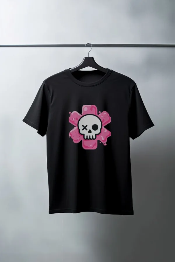 Unisex Oversize 24/1 Penye DTF Baskılı Tişört - DTF185