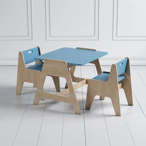 Cotable Masa Takımı, Mavi