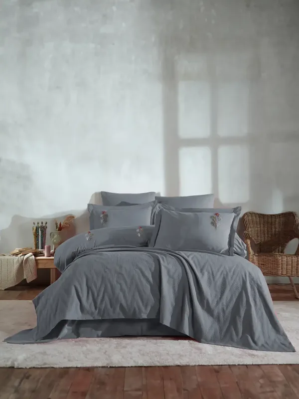 Şaheser Home Collection Pike Takımı Noris Gri