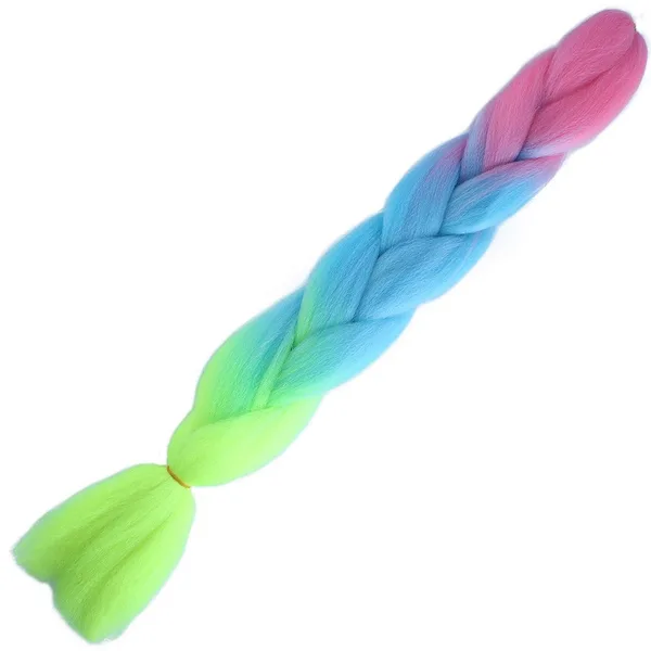 Afrika Örgülük Ombreli Sen  100 Gr. / Pembe / Açık Mi / Neon Sarı