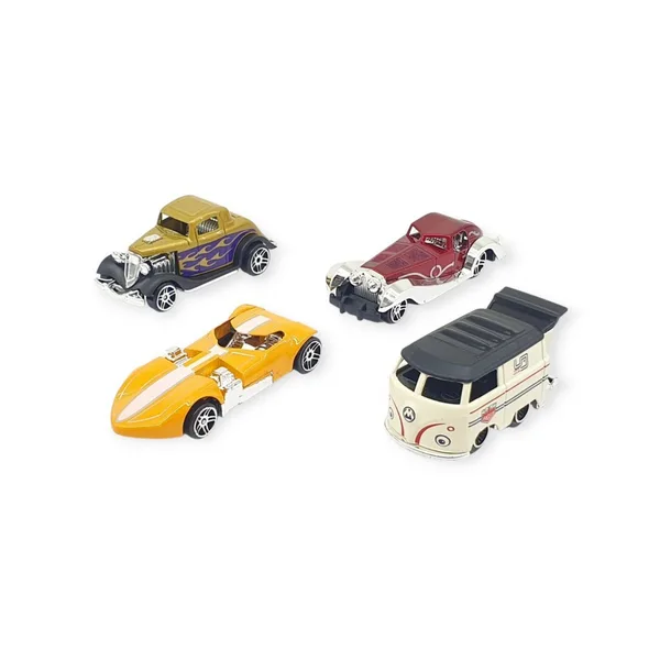 Alloy Racer 4'lü Araç Seti - 780-413   - 1 ADET