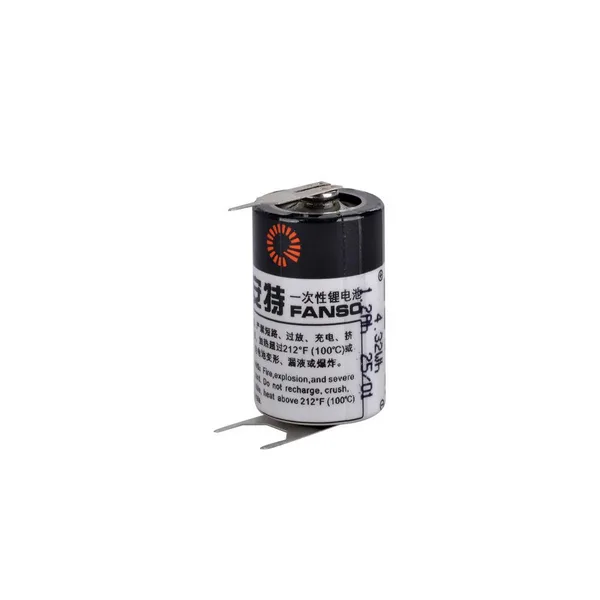 Fanso Er14250h 3.6v 1/2 Aa Size  Pil (li-Sl2) 3 Pın