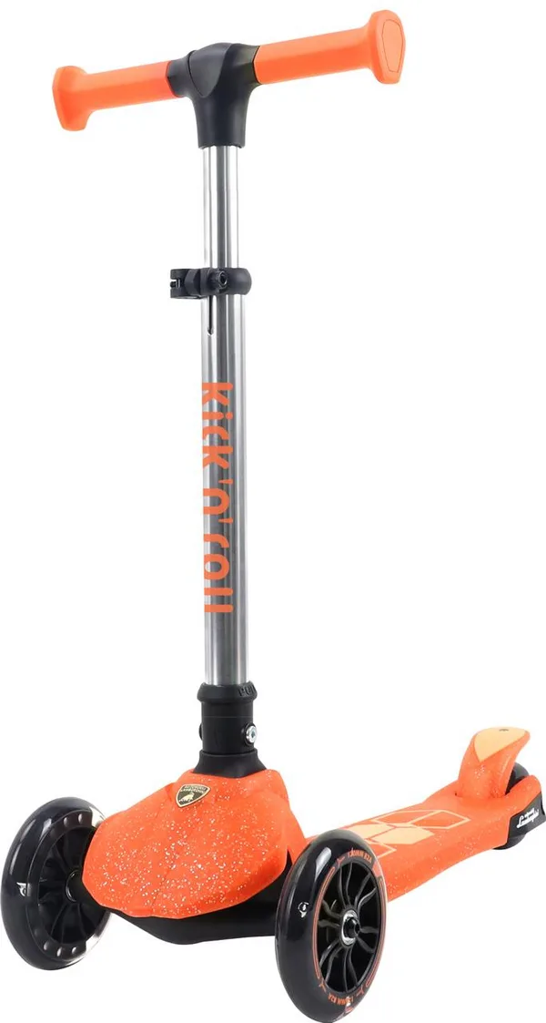 L5jelly-O Lamborghini Lisanslı Parıltı Işıklı Scooter Tcu
