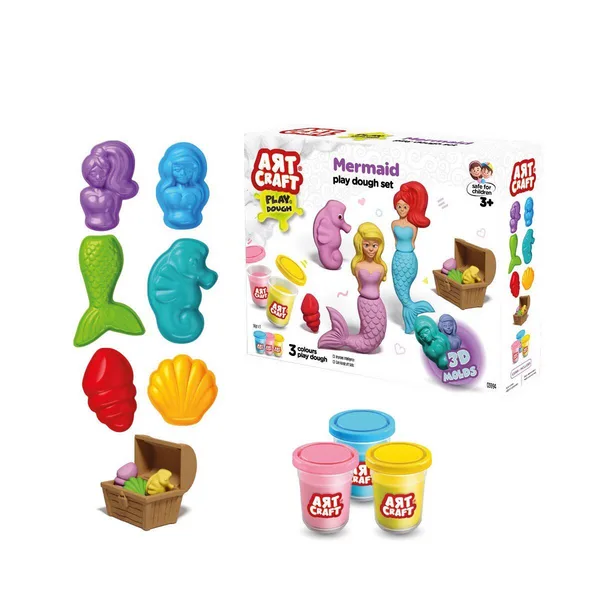 03994 Art Craft Deniz Kızı Hamur Set 168 Gr -Fent
