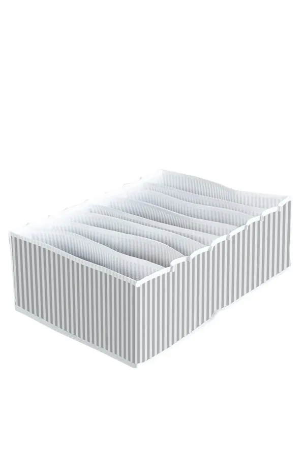 8 Bölmeli  XL Pratik Bölmeli Çekmece Düzenleyici Organizer(İç Çamaşırı Krat Çorap Düzenleyici)