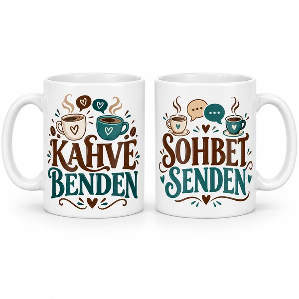 Sohbetin Tadı 2'li Kupa Seti - MODEL 340