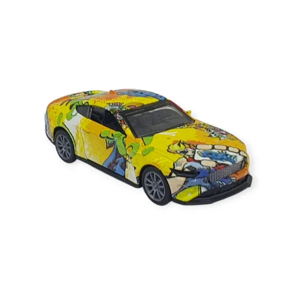 Çek Bırak Grafity Araba Metal -K174C1 - Sarı - 1 ADET