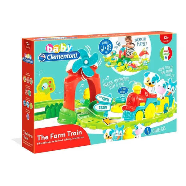 17385 Baby Clementoni Çiftlik Treni / +12 ay