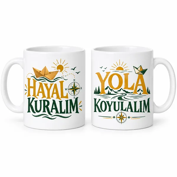 Ortak Hayaller 2'li Kupa Seti - MODEL 348