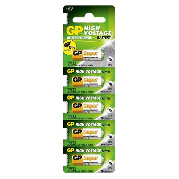 GP 23A 12V lin Pil 5'li Paket