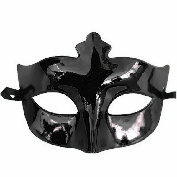 Siyah Renk Masquerade Kostüm Partisi Venedik B Maskesi