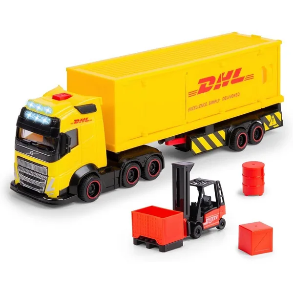 203747018 Dickie DHL Truck

free wheel Volvo FH16 Truck light sound interior,