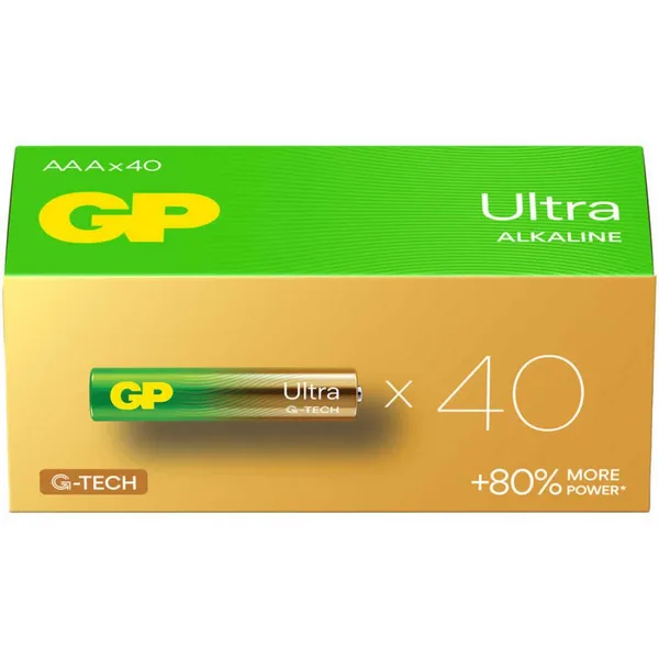 GP Ultra lin AAA İnce Kalem Pil 40'lı Paket