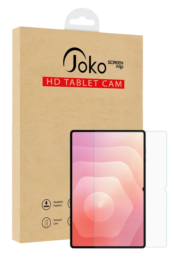 Joko Samsung Galaxy X930 Tab S11 Ultra 14.6 HD Tablet Cam Ekran Koruyucu - Şeffaf