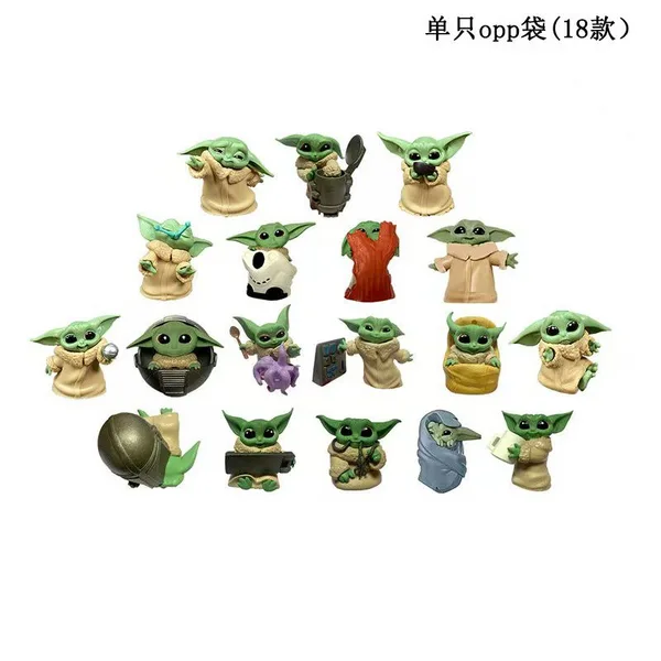 Baby Yoda 18li Figür Set 779G