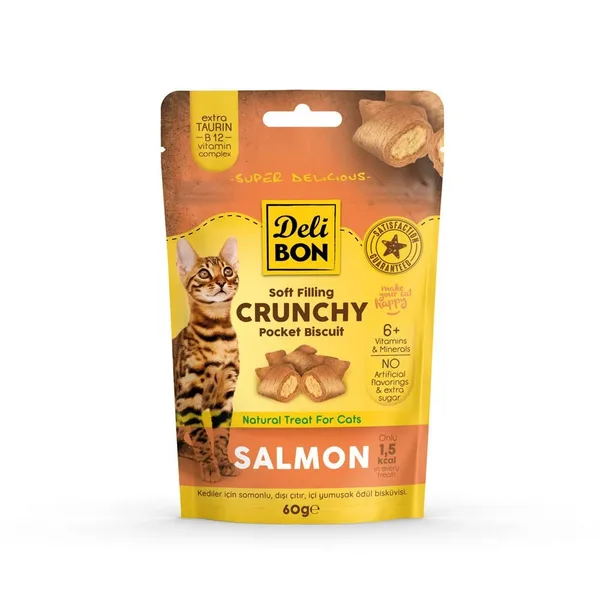 İçi Doulu Ödül Bisküvisi - Somonlu 60gr