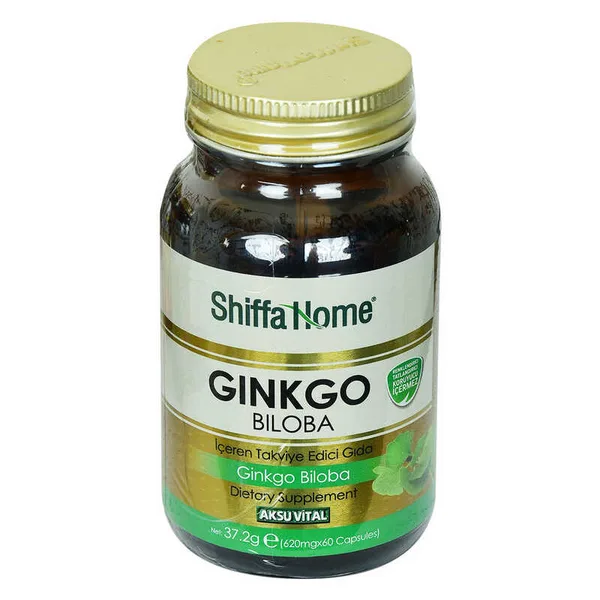 Shiffa Home Ginkgo Biloba Diyet Takviyesi 620 Mg x 60