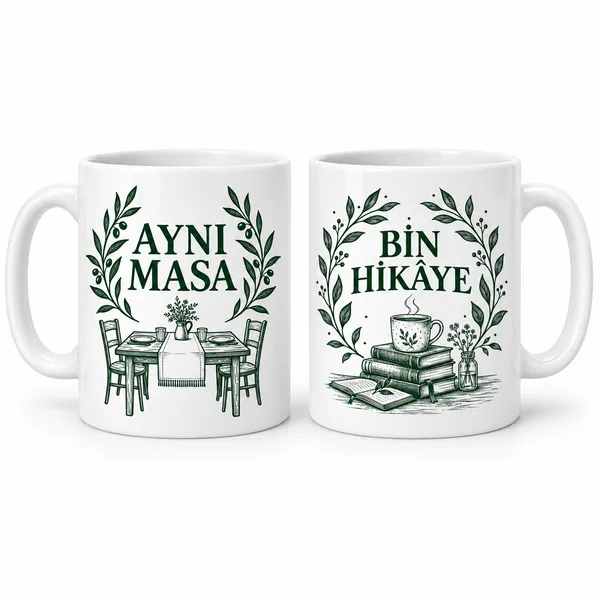 Aynı Masada 2'li Kupa Seti - MODEL 344
