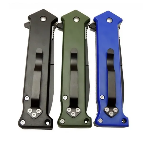 Mtech 4352 Mi Bas - Çek Kamp Çakı 20cm- Otomatik, Kemerlikli