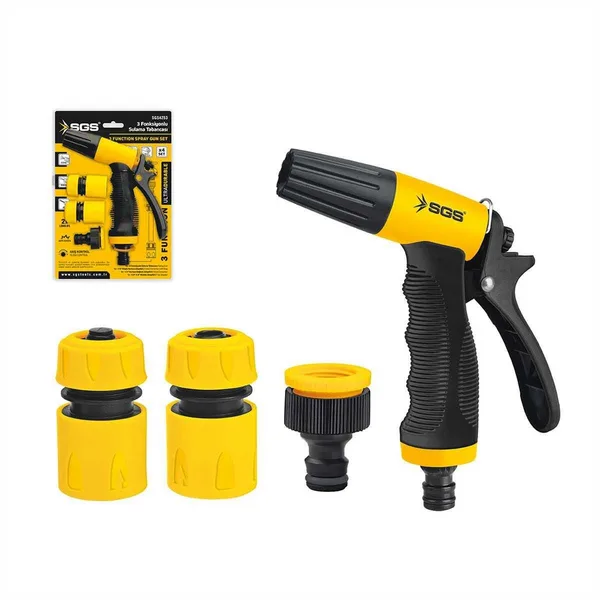 4253 3 Fonksiyonlu Sulama sı (4 Parça Set)