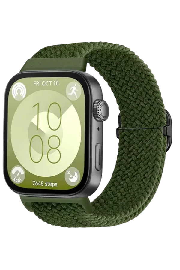 Huawei Fit 4 Star Kordon - Koyu Yeşil