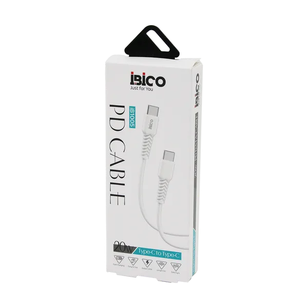 Type-C to Type-C Hızlı Şarj ve Data Kablosu 1m 20W 3.4A