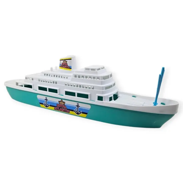 Transatlantik Yolcu Gemisi 45 cm - Turkuaz - 1 ADET