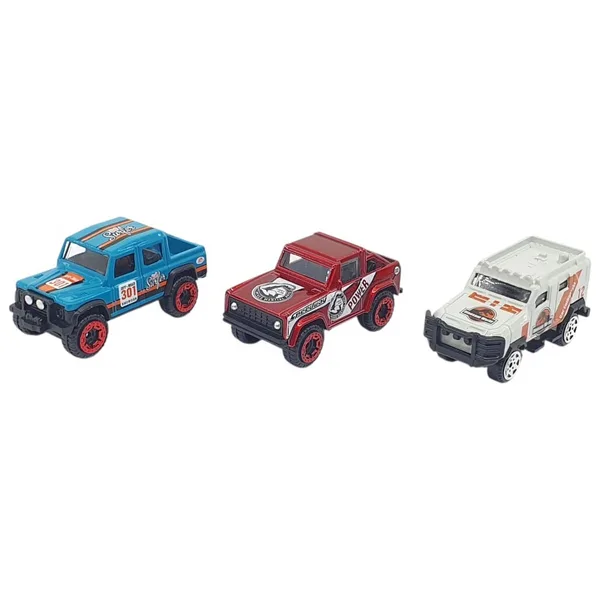 3'lü Araba Off-Road Seti - Die Cast - DS045 - 1 ADET