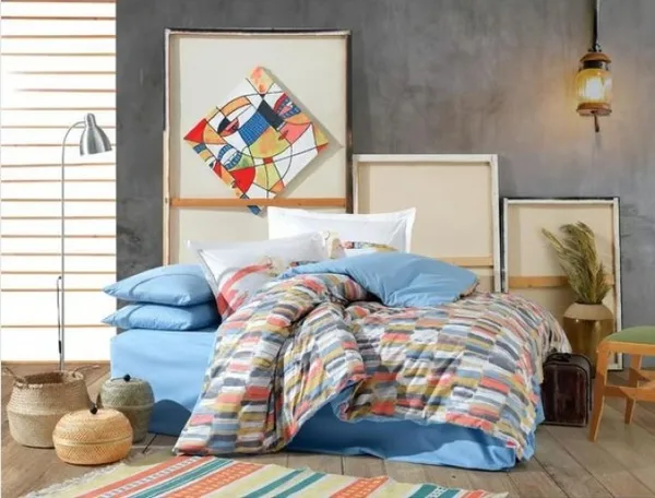 Kingsize Poplin Nev  Hardal