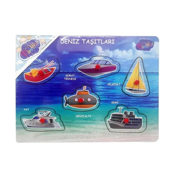 Ony-325-326 Ahşap Tutmalı Deniz Ve Ha Taşıtları
