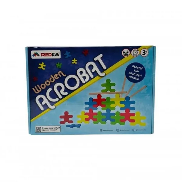 Rd5684 Redka Wooden Acrobat