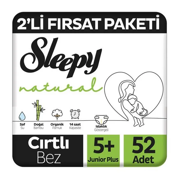 Bebek Bezi 2 li Fırsat Junior Plus (5+) 52