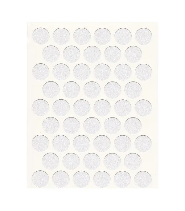 Yapışkanlı Vida Tapası (Beyaz) 10 mm