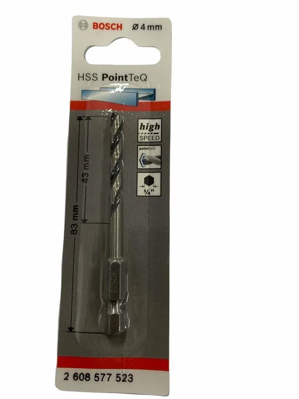 Point TeQ Altıgen Şaftlı Hss Matkap Ucu 4 mm