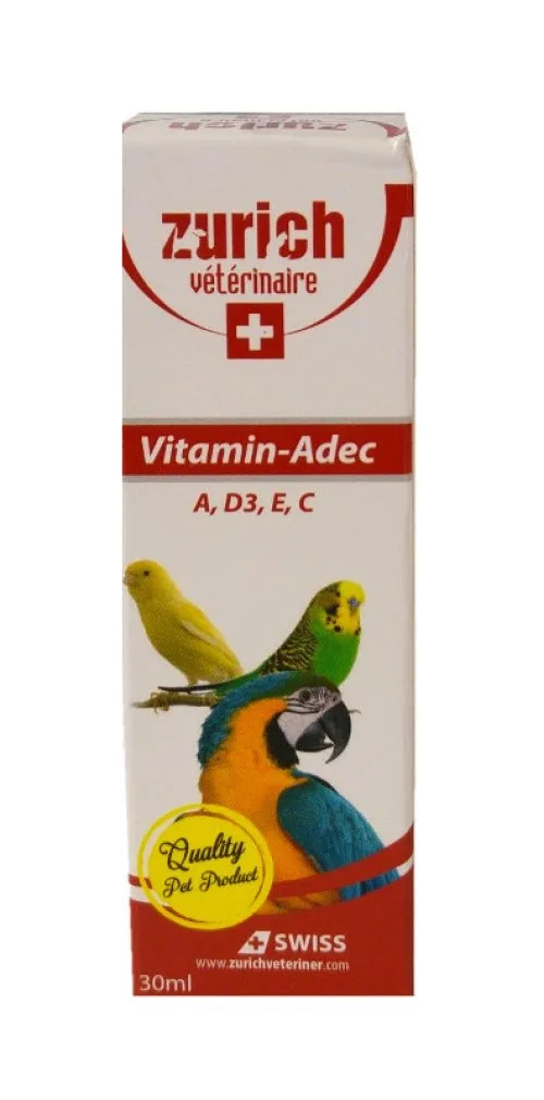 Kuş mini A, D3, E, C minleri 30 ml