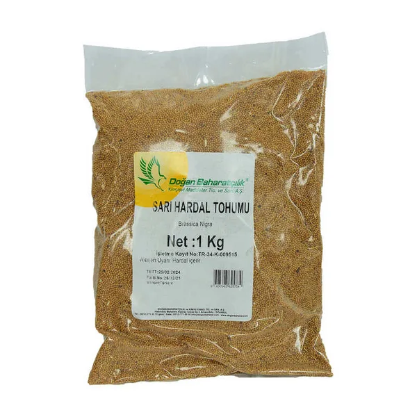 Hardal u Tane Doğal Sarı 1000 Gr Paket