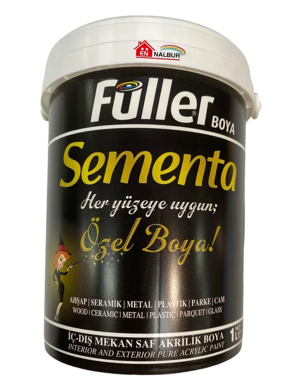 Sementa Özel Su Bazlı Saf Akrilik Boya 1 Litre Topaz