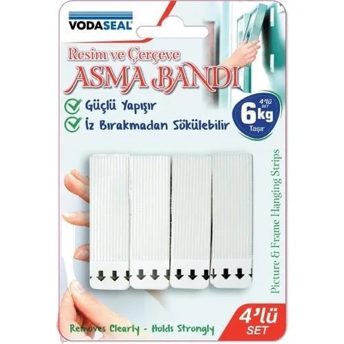 ve Çerçeve Asma Bandı 6 kg Taşıma