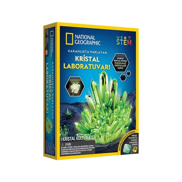 NAT08002  Parlayan Kristal Laboratuvarı -TNGGIDCRYSTAL +8 yaş