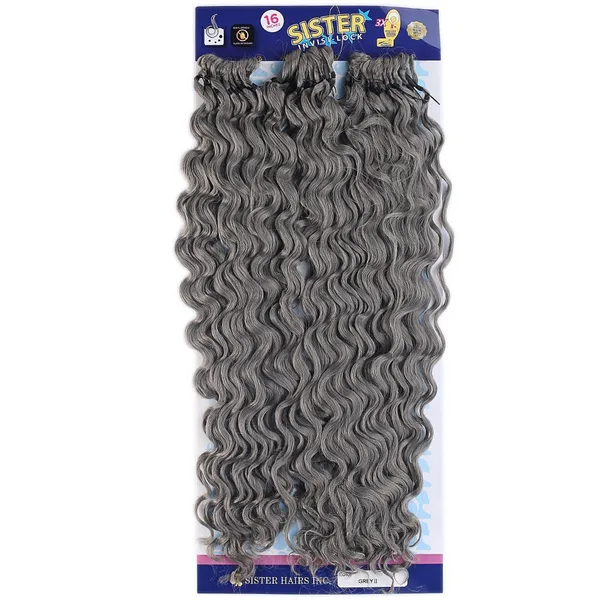Afro Daası  / Orta Ton Gri Grey 2